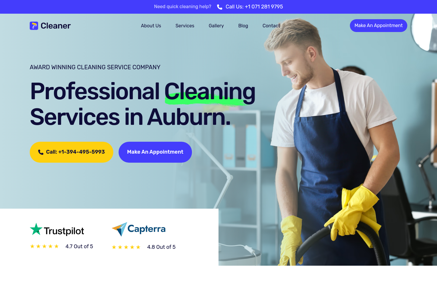 Screenshot of Cleaner Astro