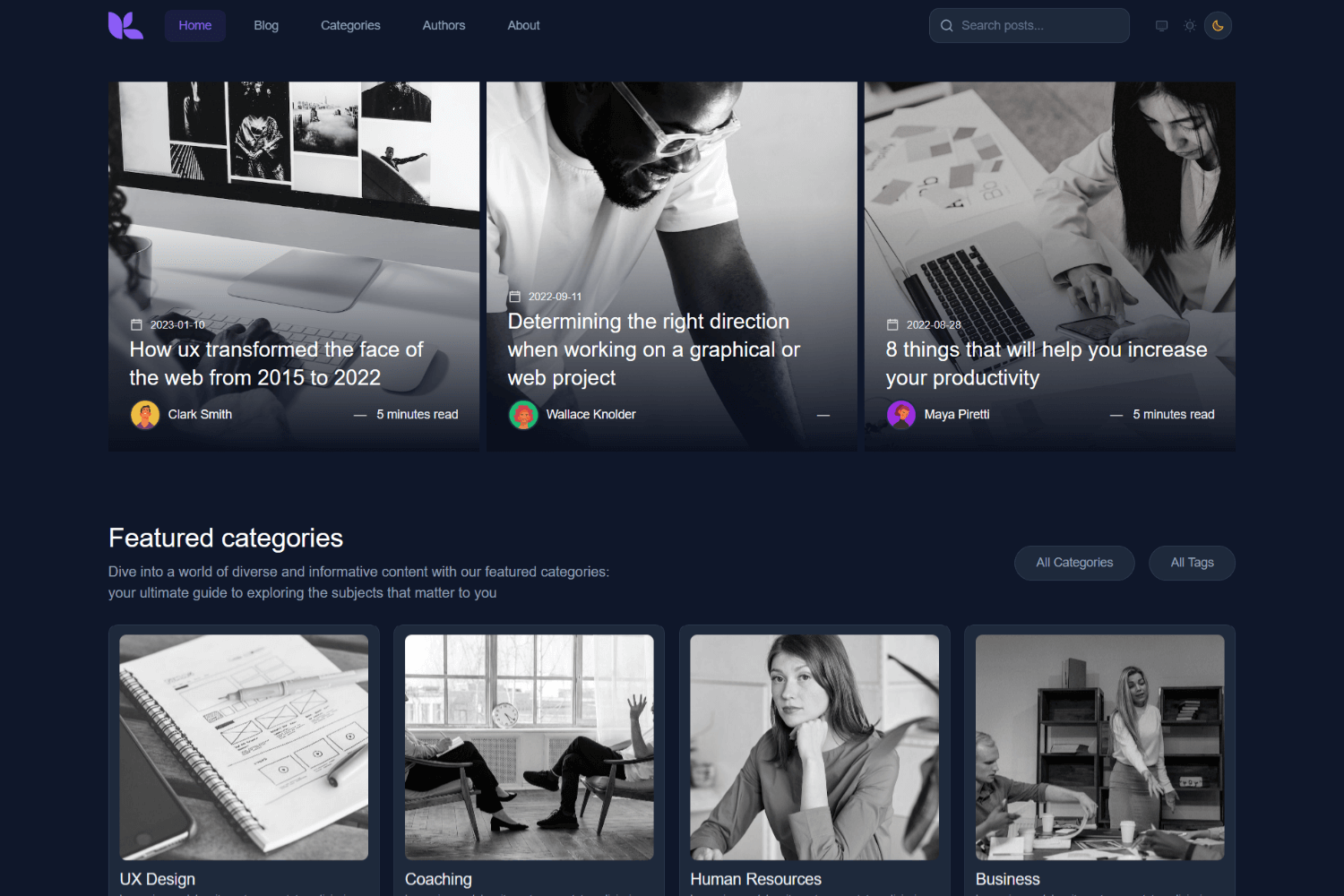 Screenshot of Astro Folio