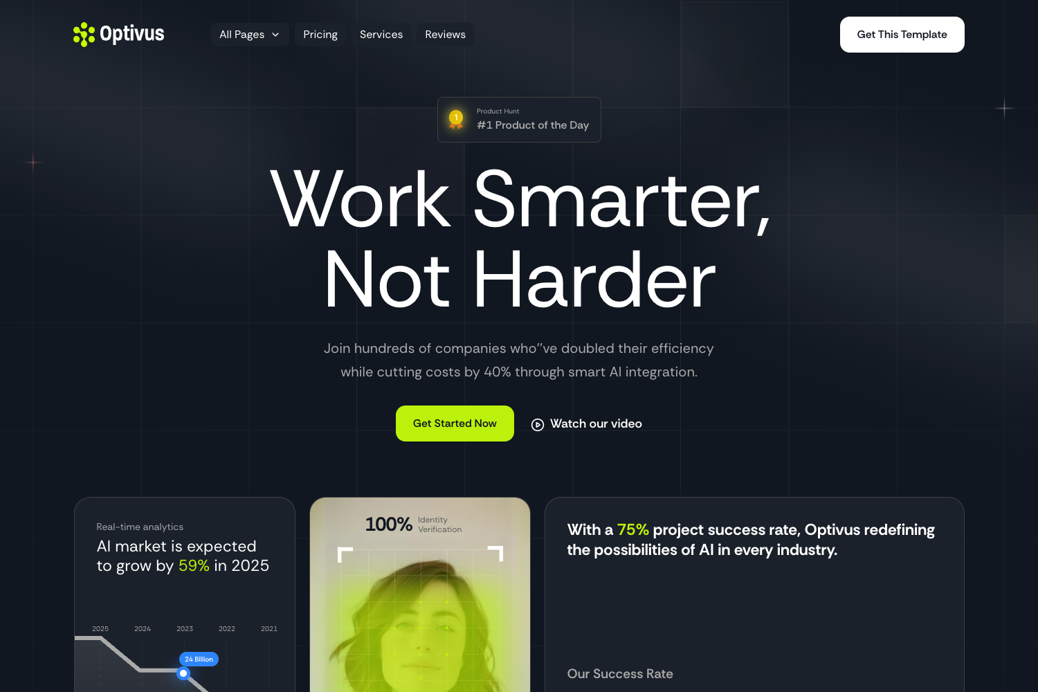 Screenshot of Optivus Astro