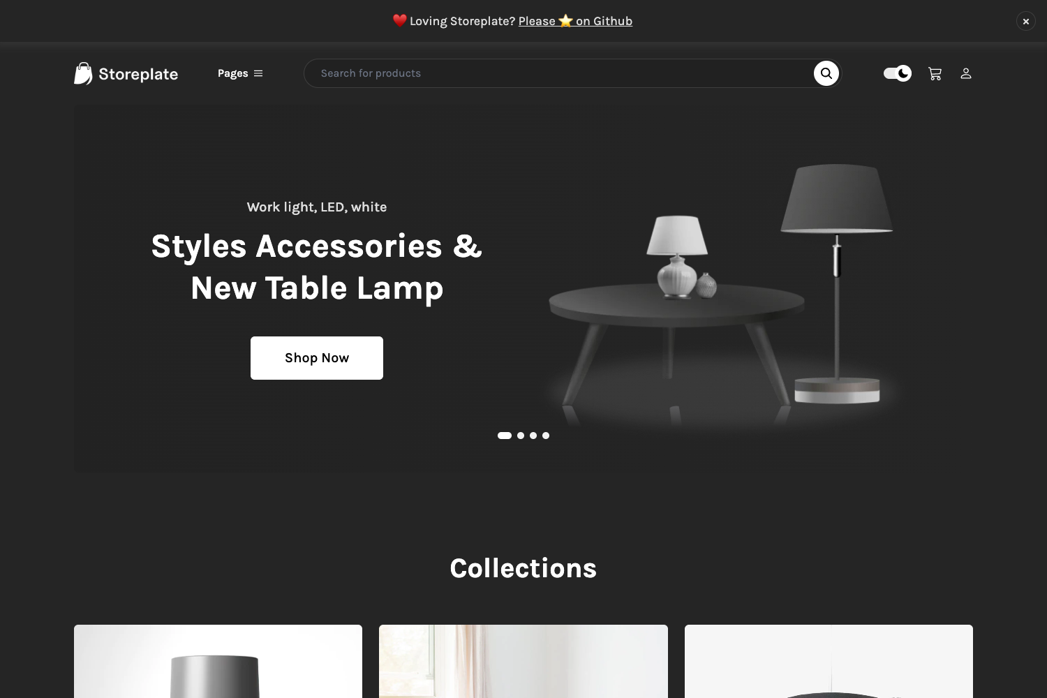 Screenshot of Storeplate