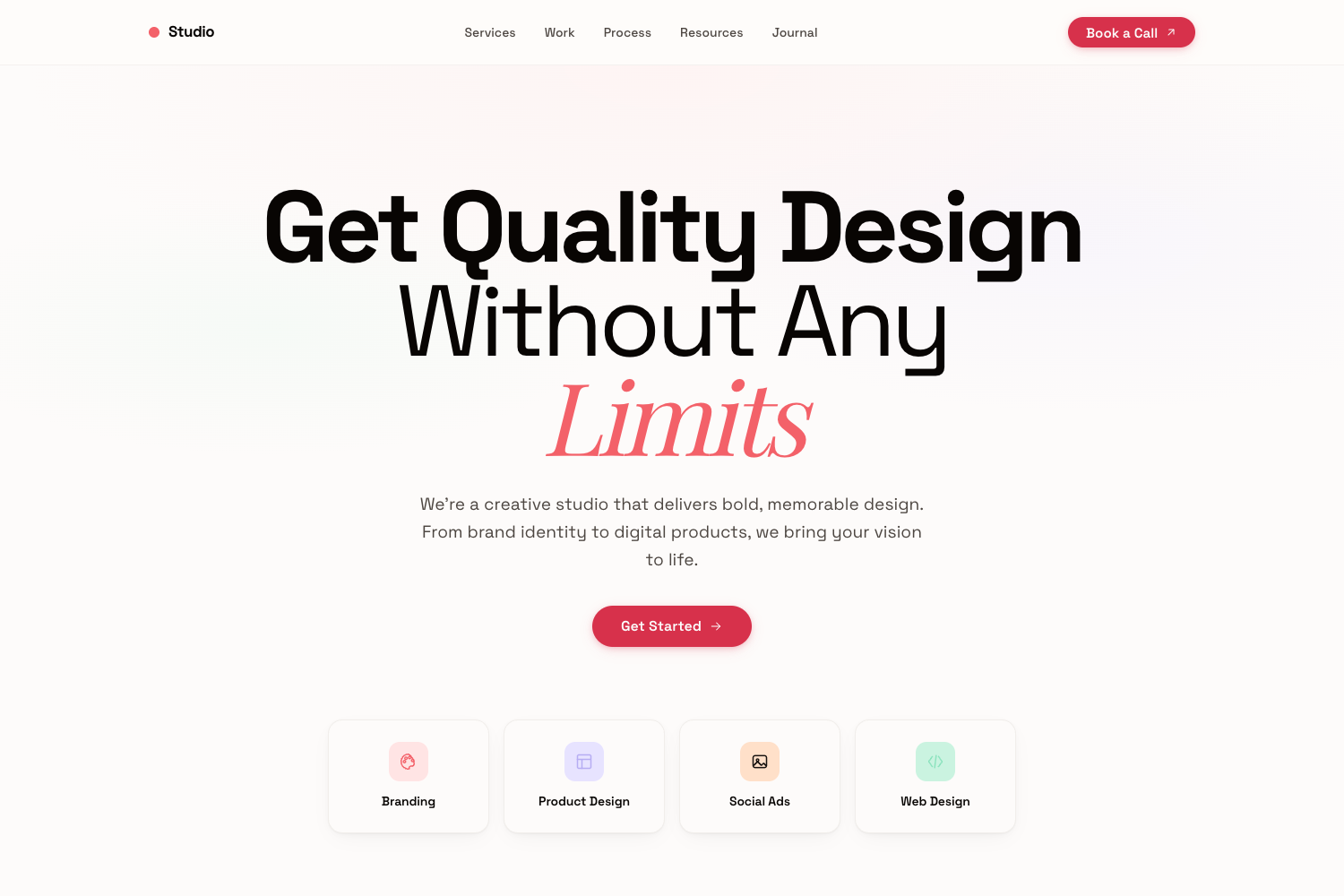 Screenshot of Studio - Astro Creative Agency Theme