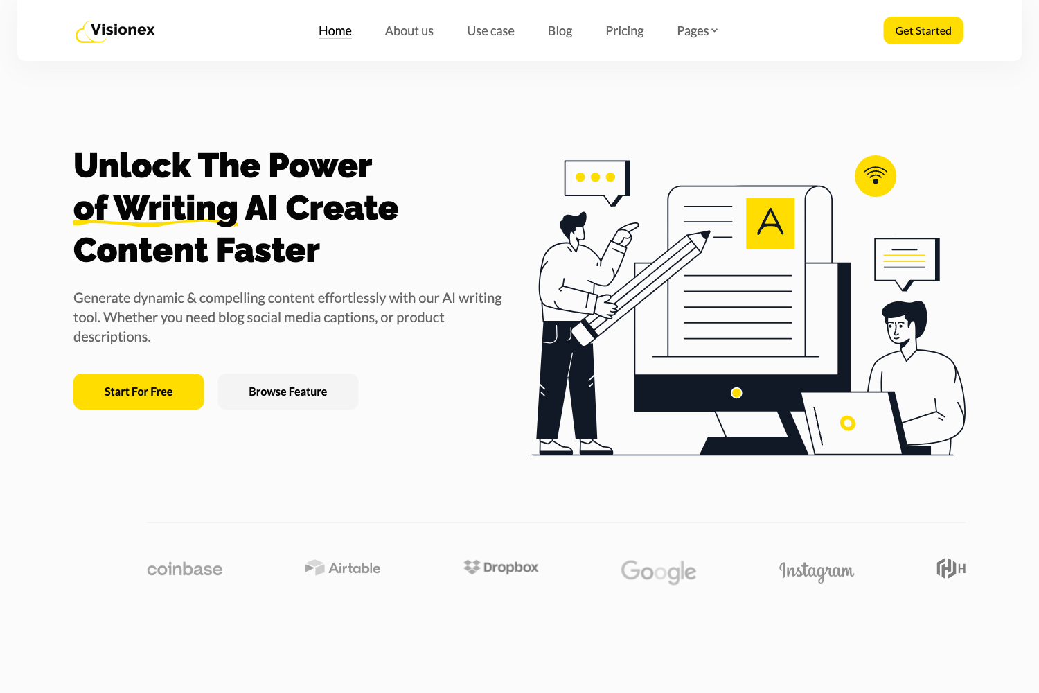Screenshot of Visionex Astro
