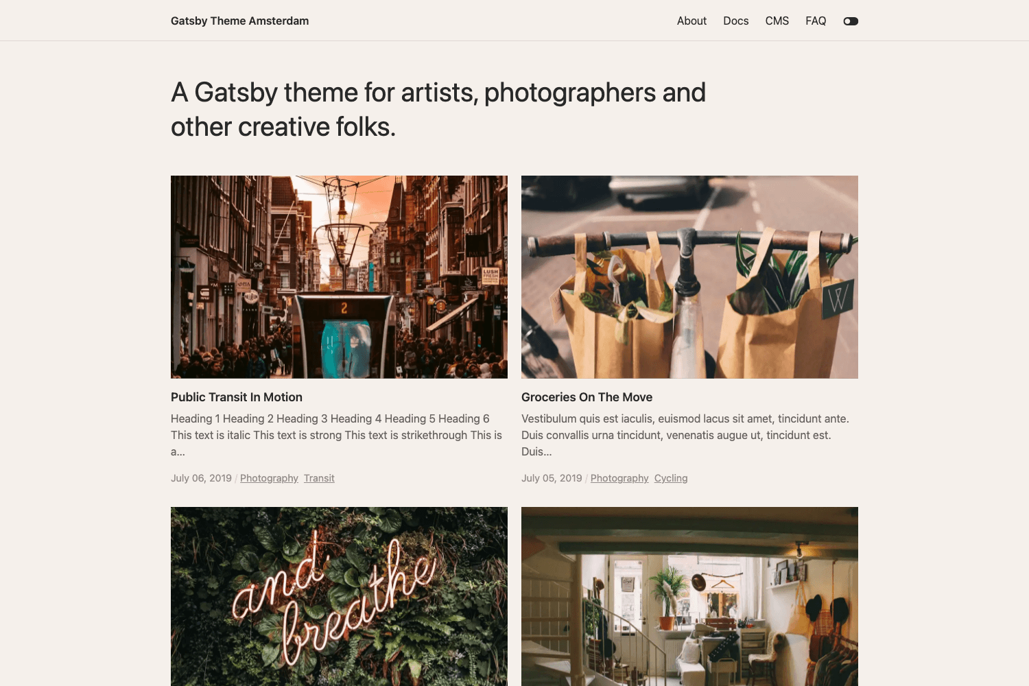 Screenshot of Amsterdam