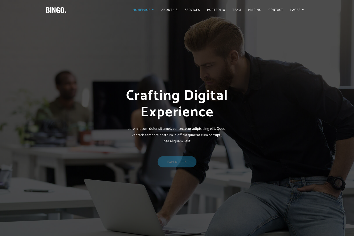 Screenshot of Bingo Bootstrap