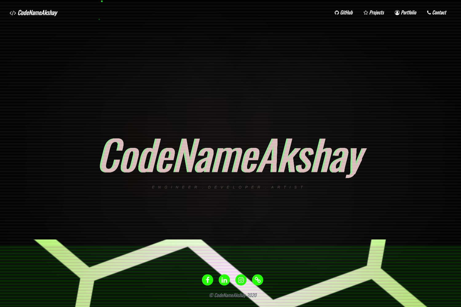Screenshot of Darkweb Template