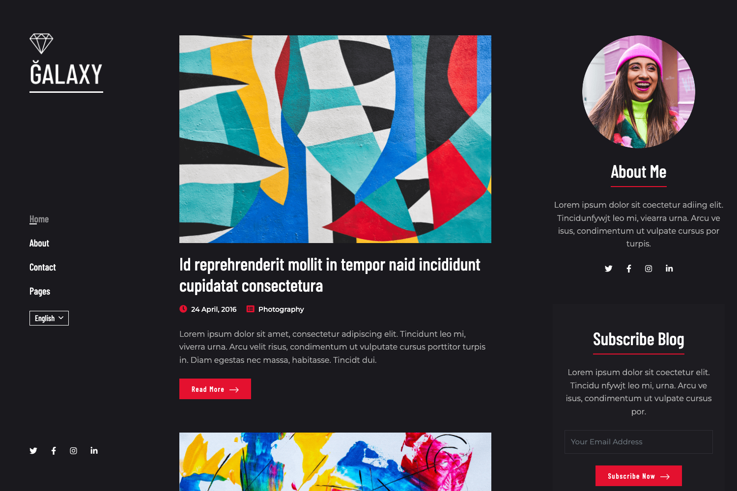 Screenshot of Galaxy Bootstrap