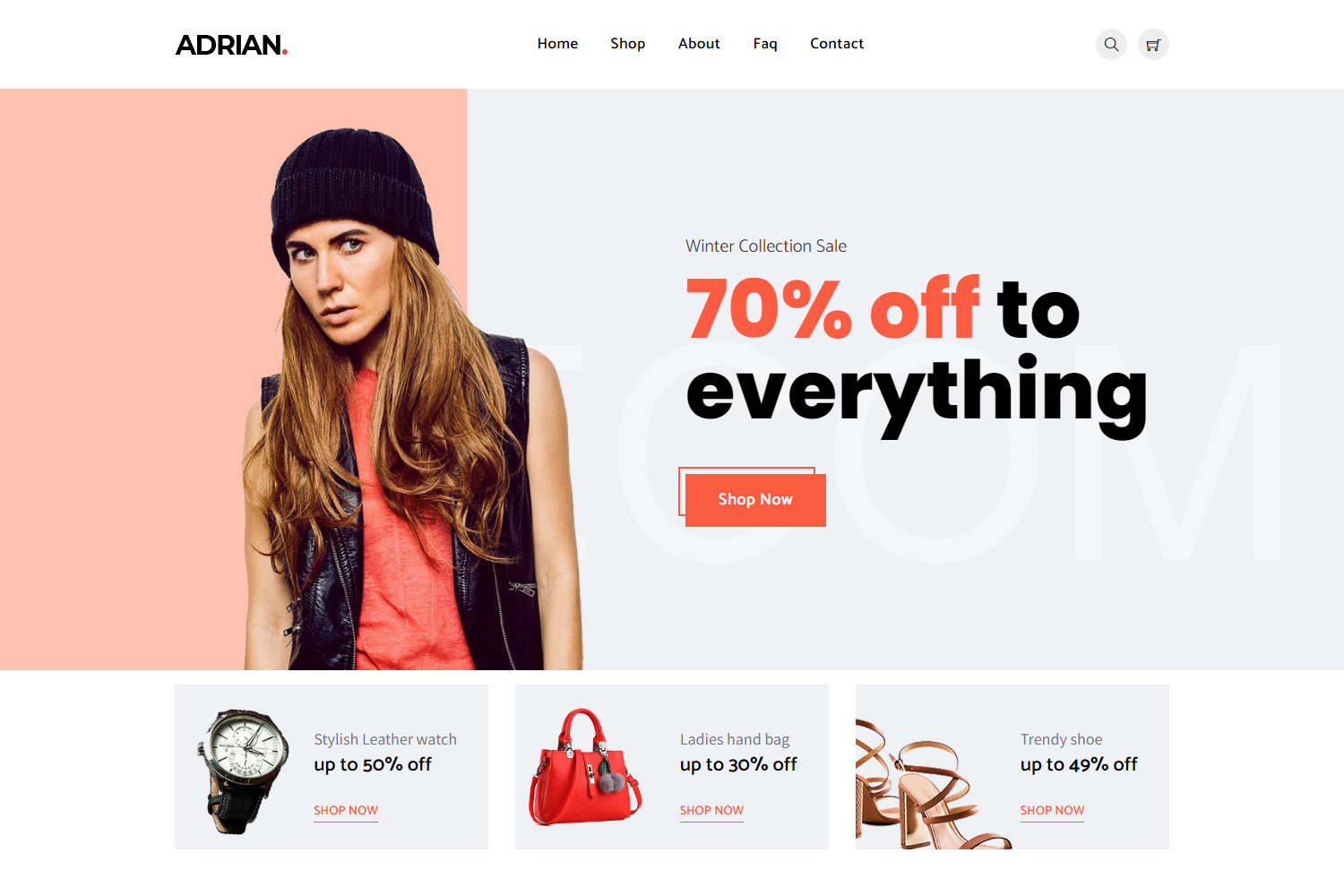 Screenshot of Adrian Hugo