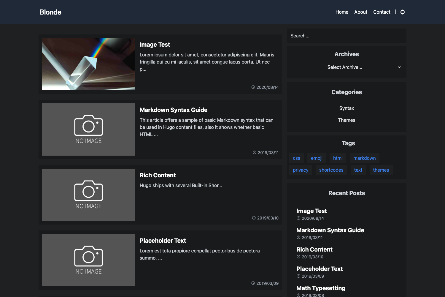 Screenshot of Blonde