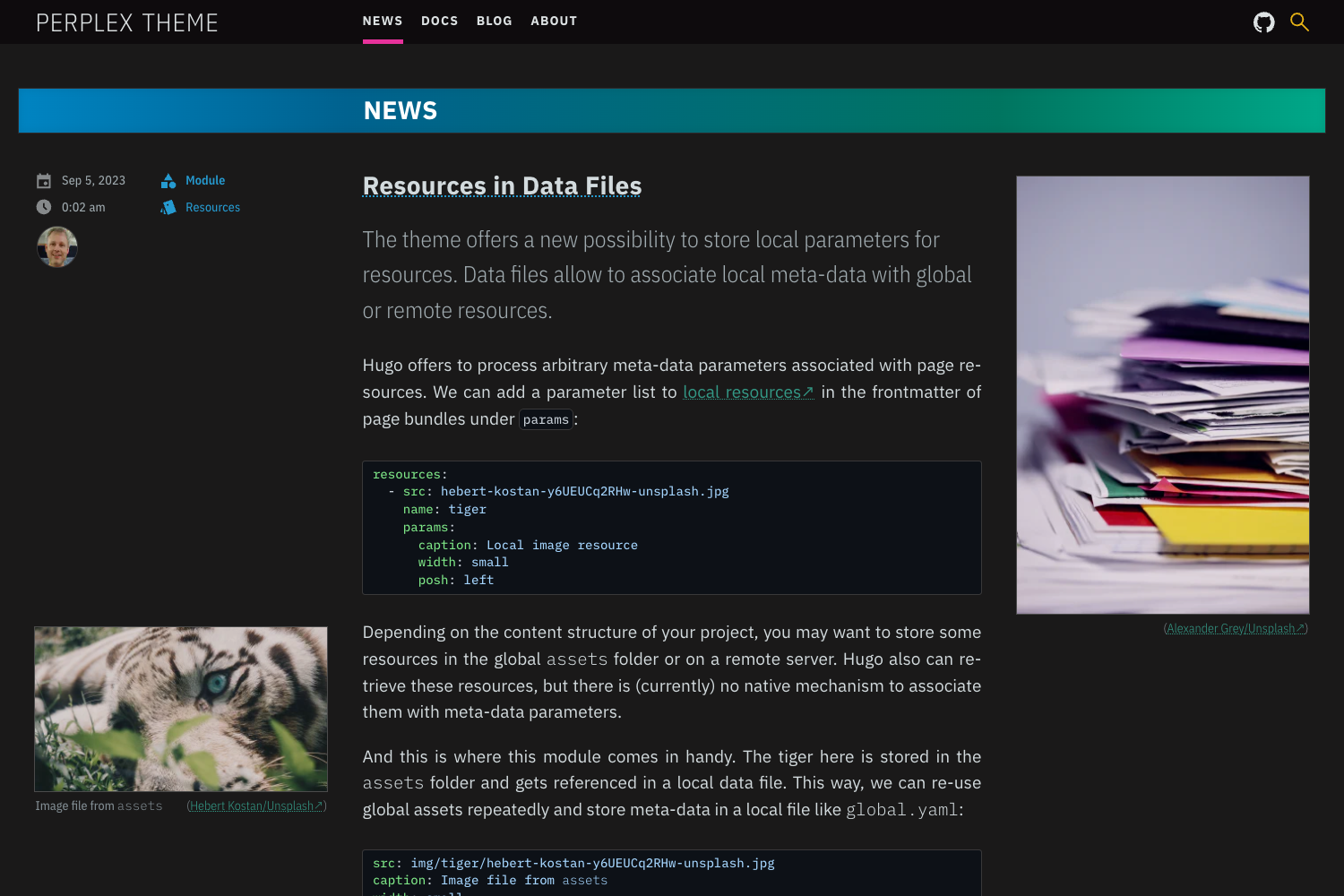 Screenshot of Perplex