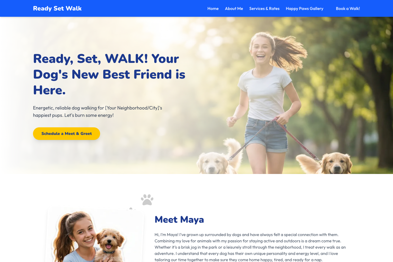 Screenshot of Ready Set Walk!