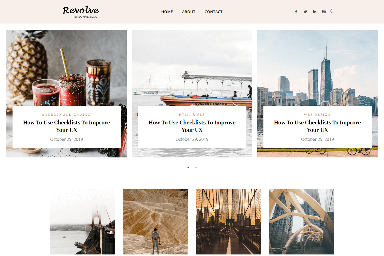 Screenshot of Revolve Hugo