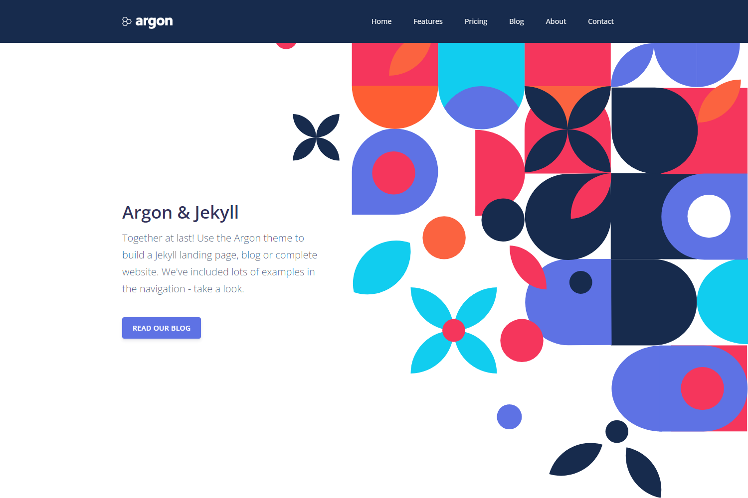 Screenshot of Argon