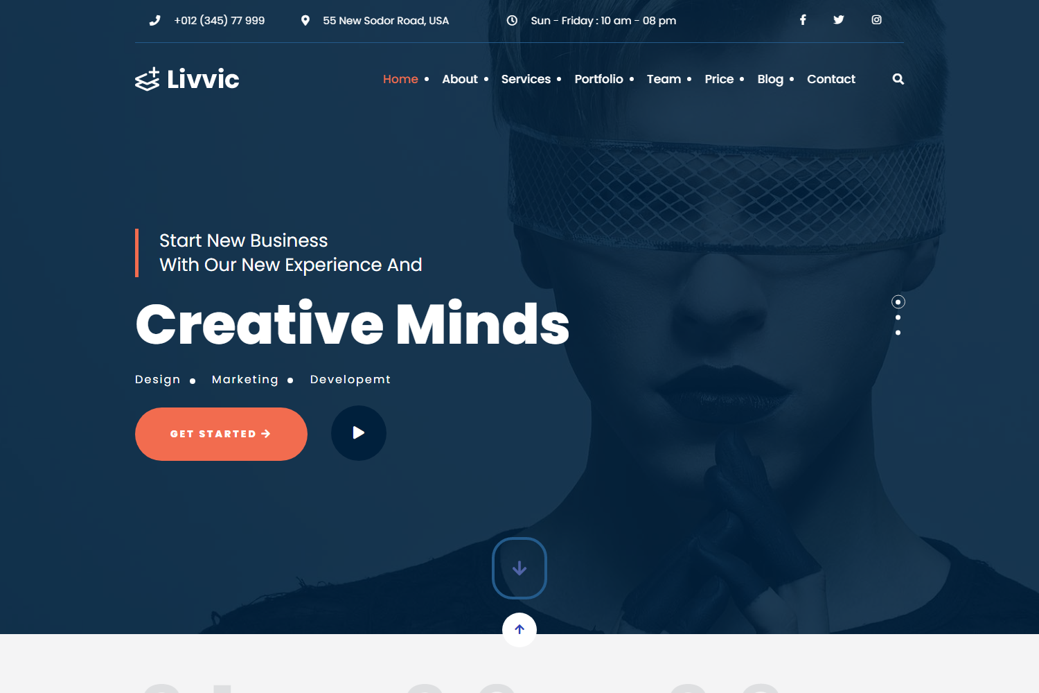 Screenshot of Livvic