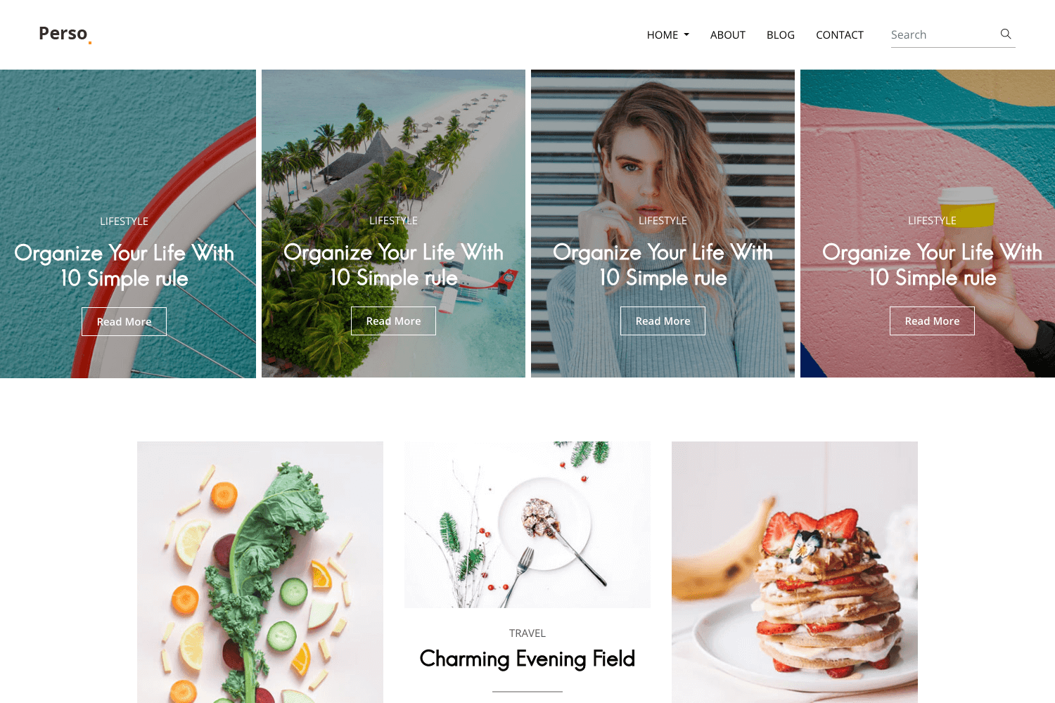 Screenshot of Parsa Jekyll