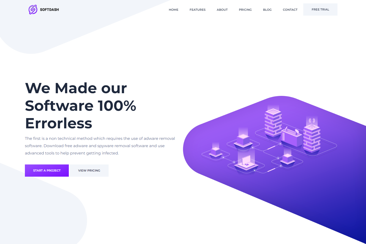 Screenshot of Softdash