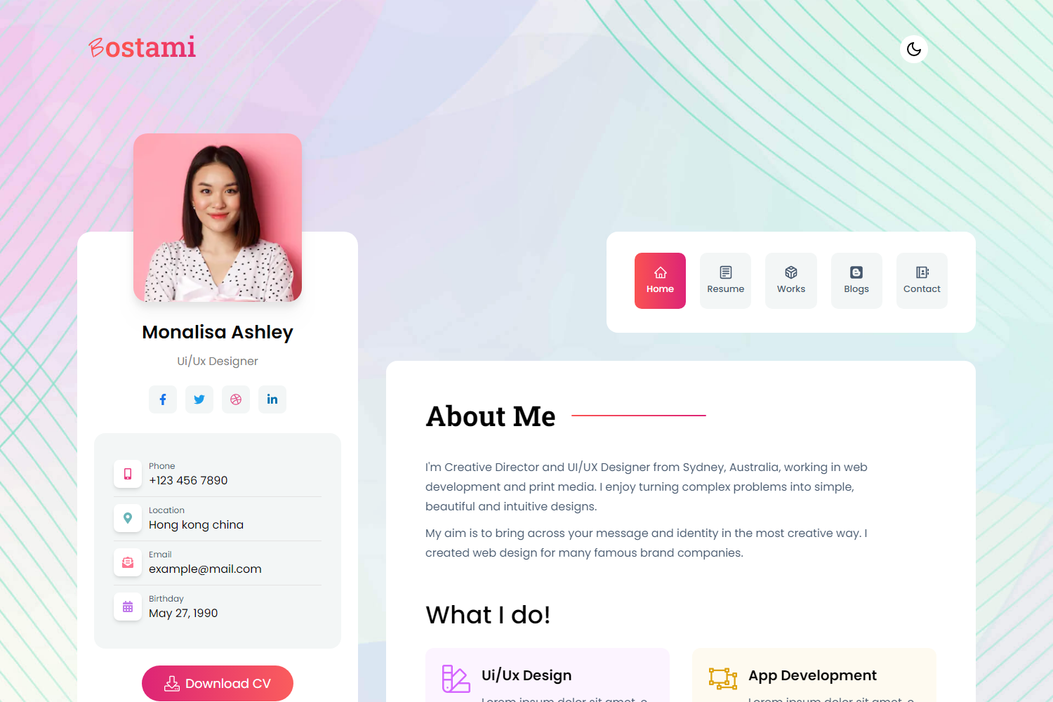 Screenshot of Bostami