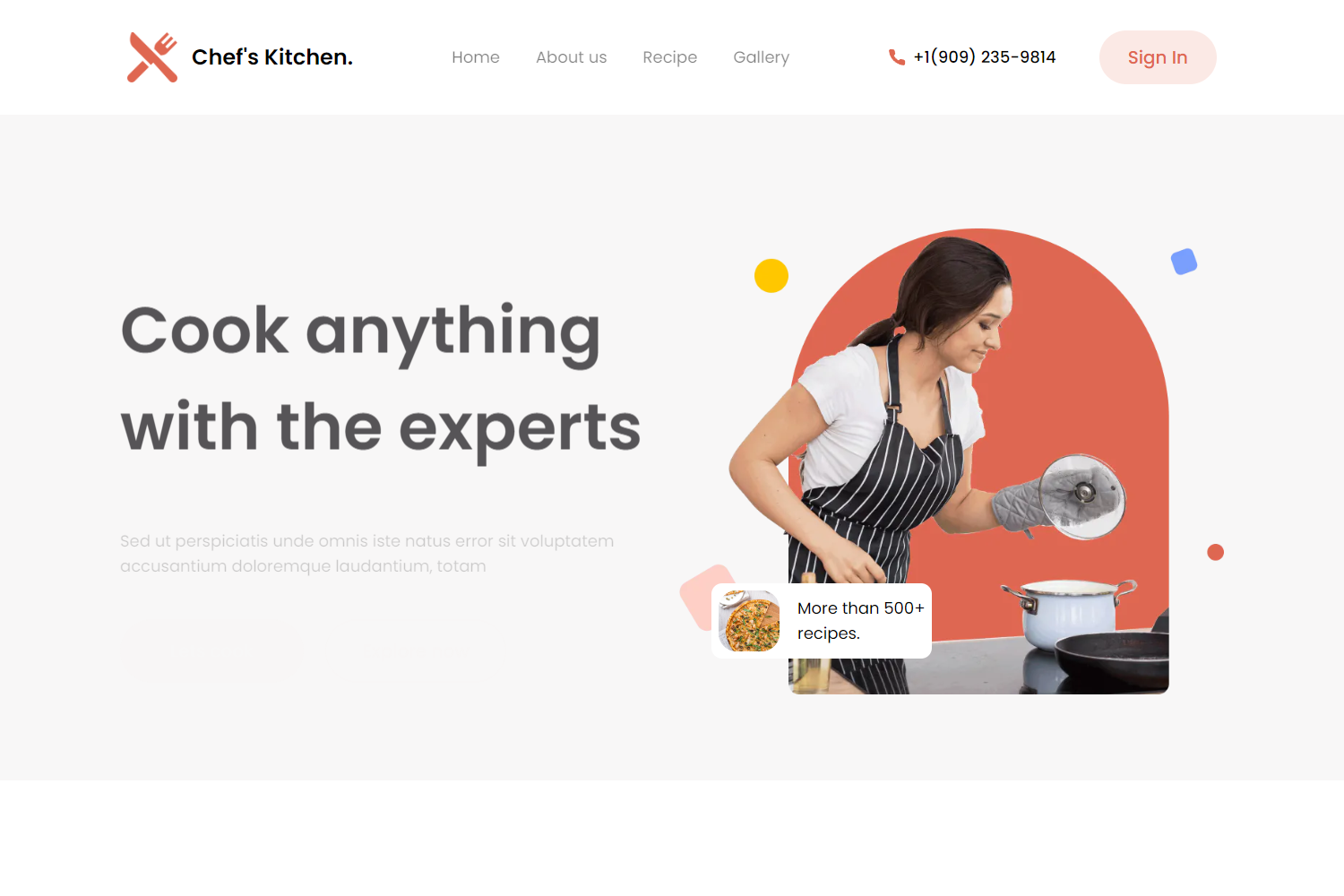 Screenshot of Chefs Kichen