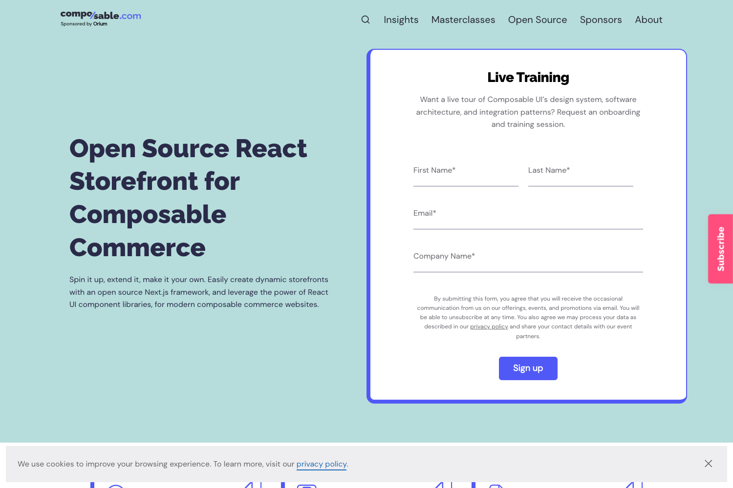 Screenshot of Composable Ui