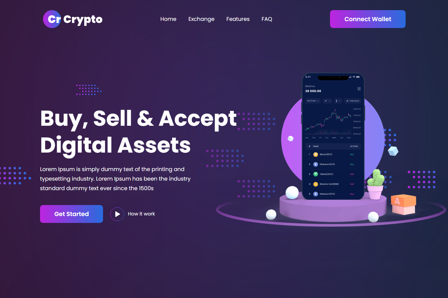 Screenshot of Crypto