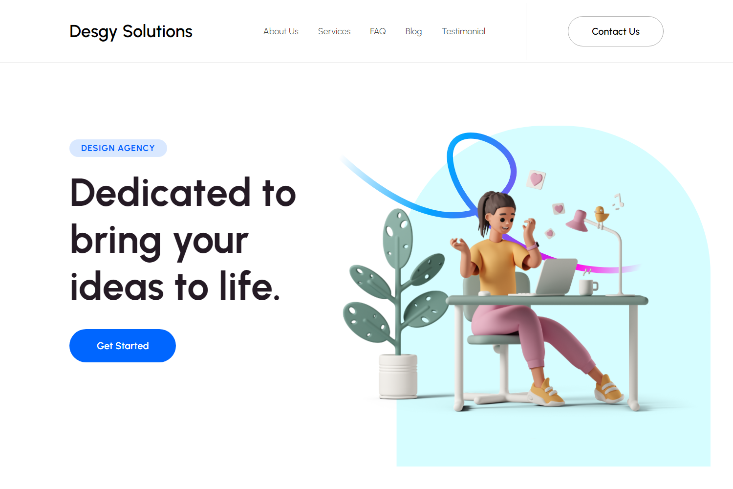 Screenshot of Desgy Solution