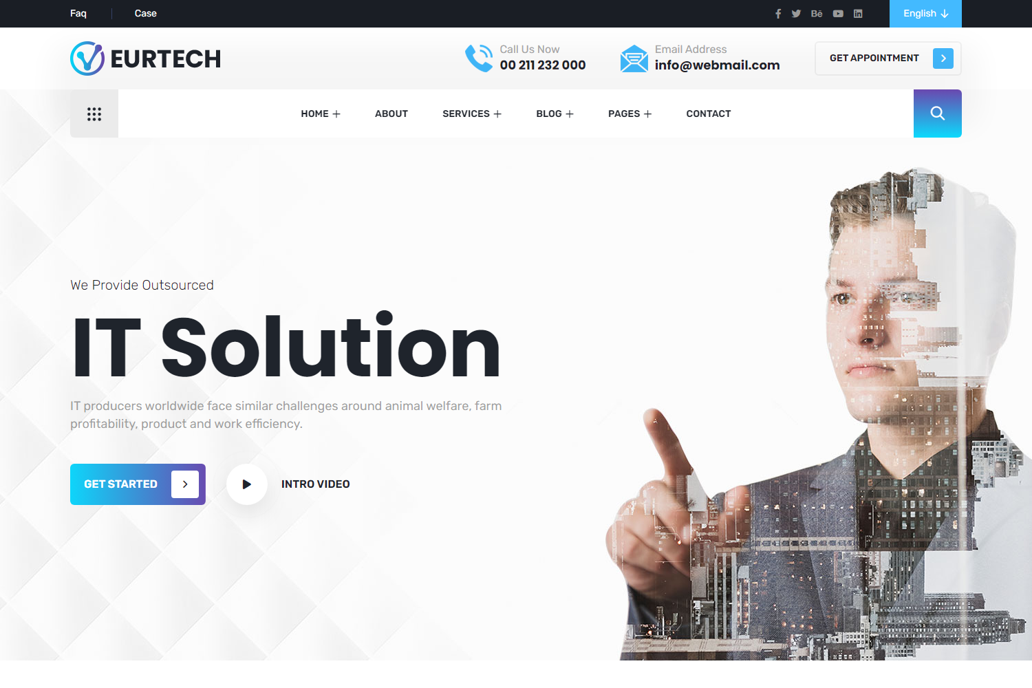 Screenshot of Eurtech