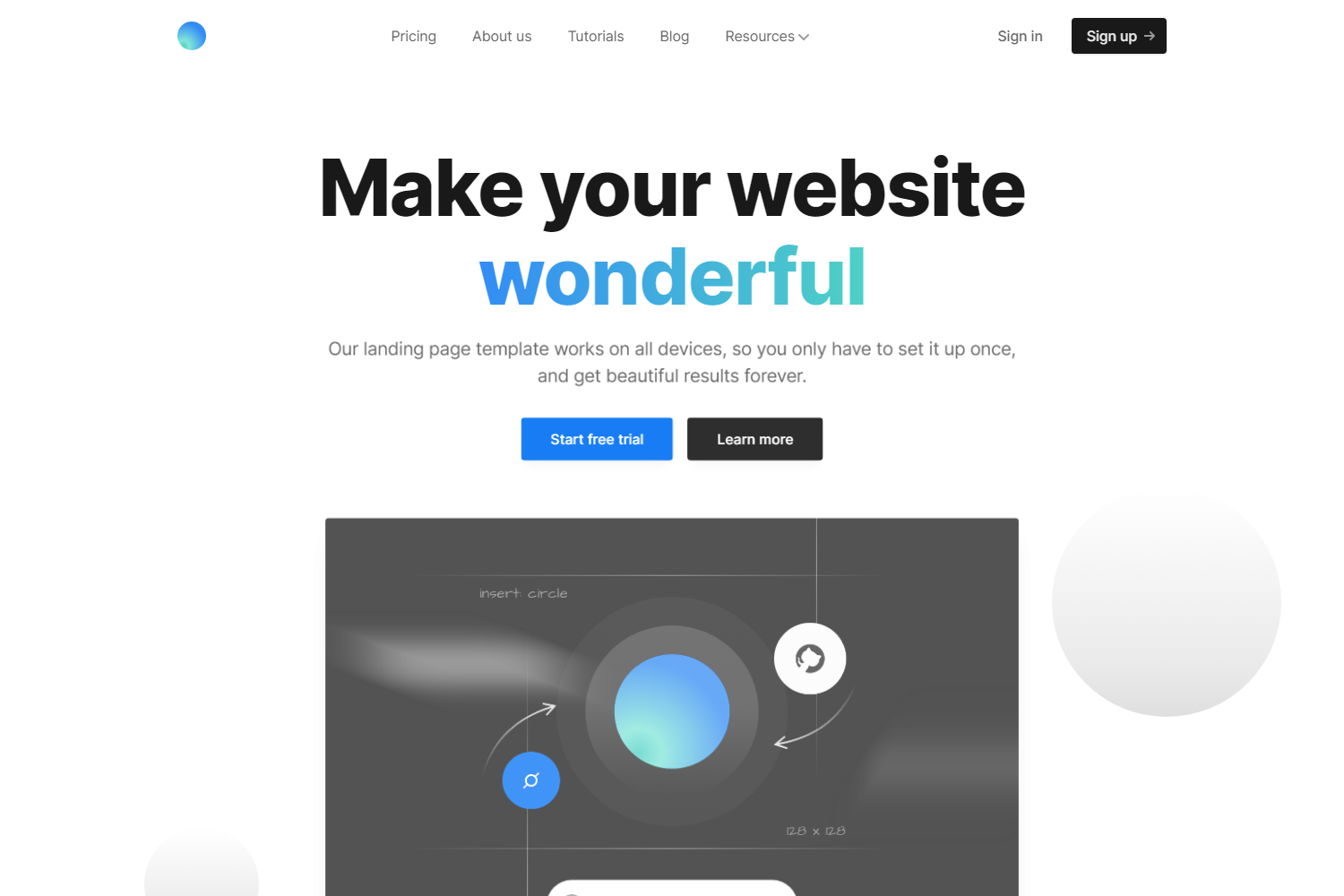 Screenshot of Simple