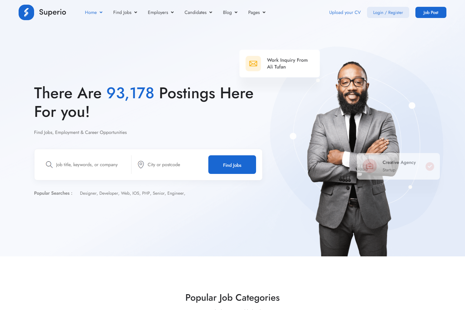 Screenshot of Superio