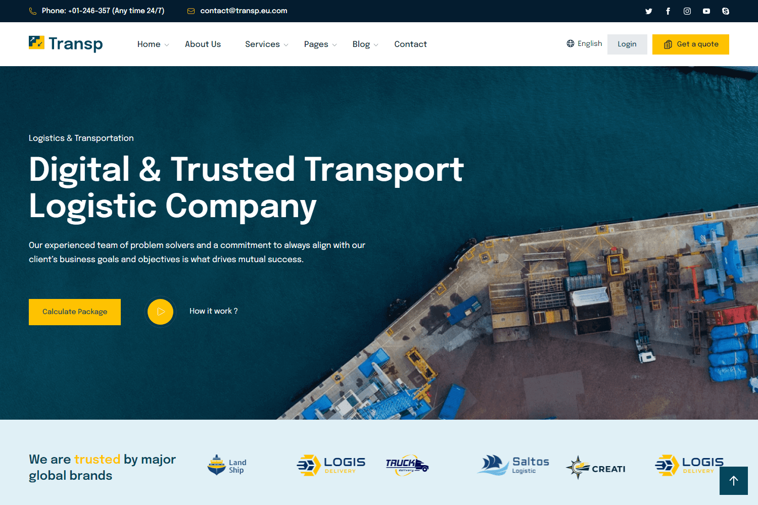 Screenshot of Transp