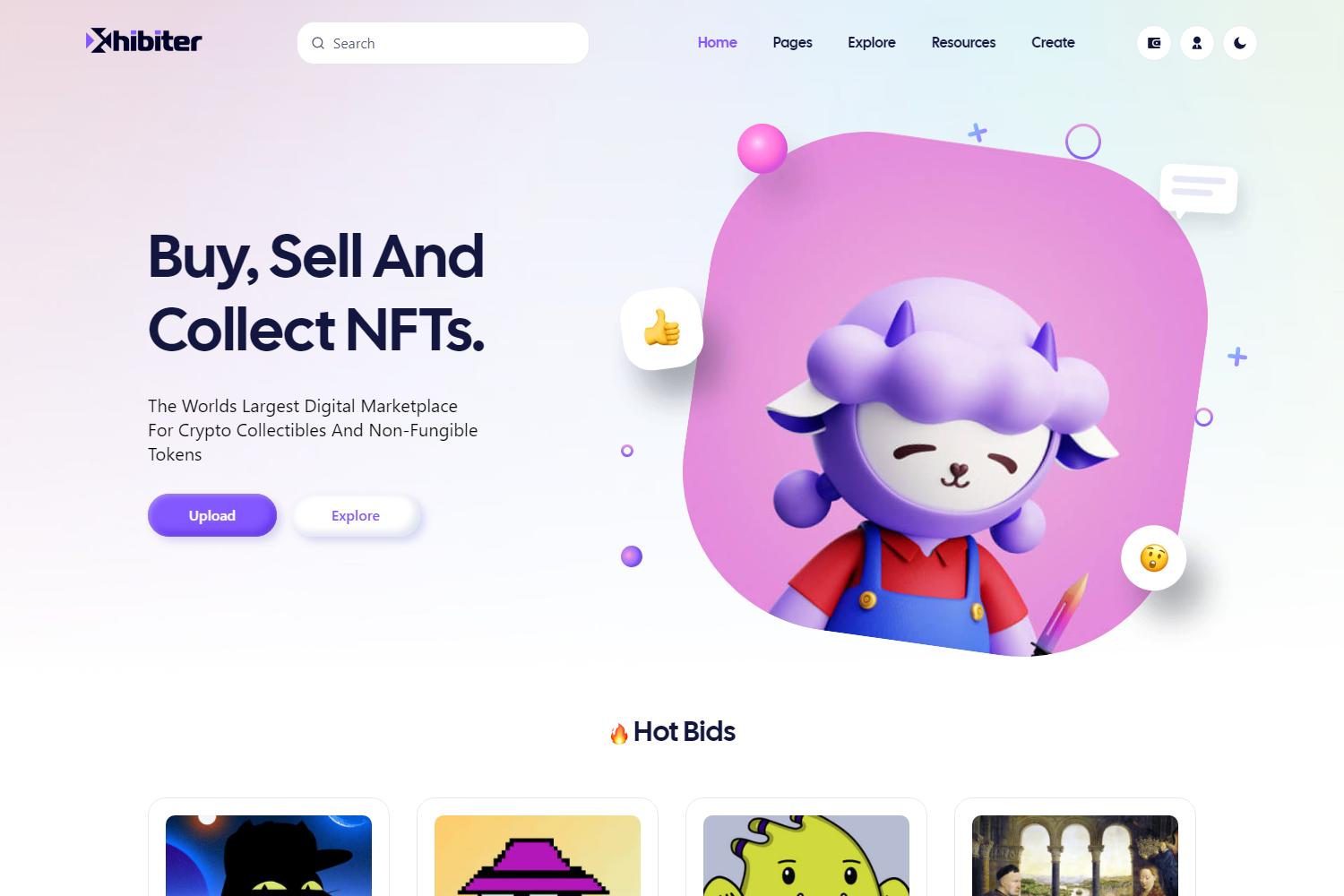 Screenshot of Xhibiter