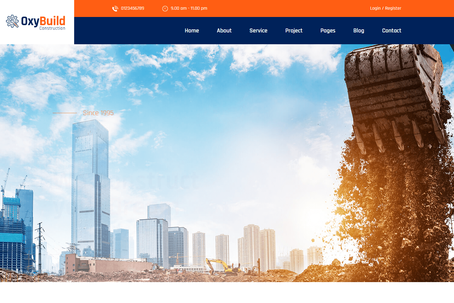 Screenshot of Oxybuild