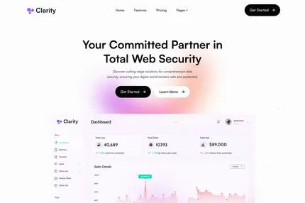 Screenshot of Clarity Astro