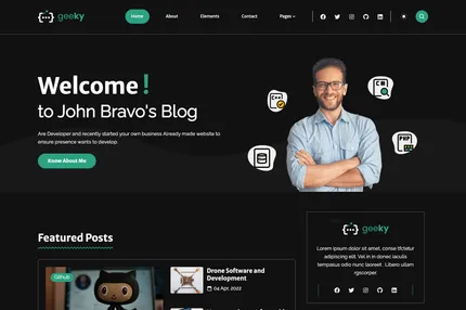 Screenshot of Geeky Astro