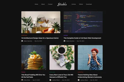 Screenshot of Stablo