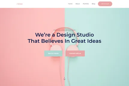 Screenshot of Roxo Eleventy