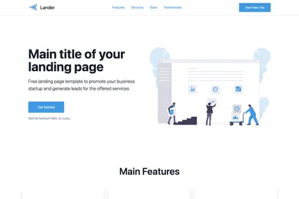 Screenshot of Lander