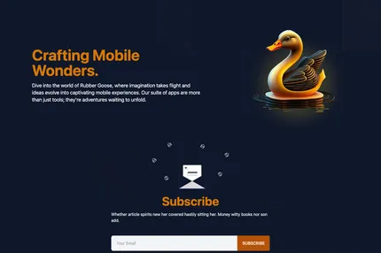 Screenshot of Rubbergoose