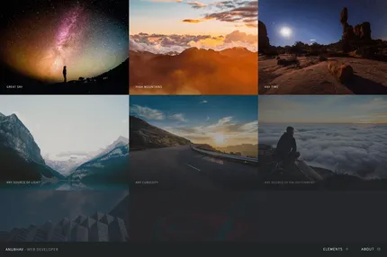 Screenshot of Gatsby Starter Multiverse