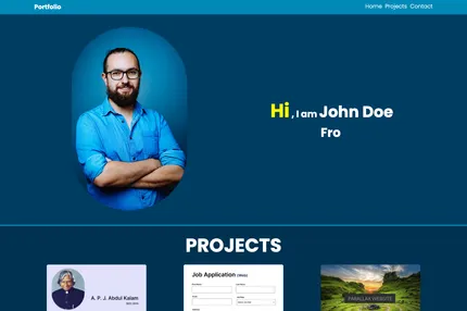 Screenshot of 10 Practice Project Html CSS
