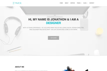Screenshot of Timer Bootstrap