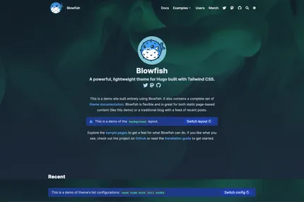 Screenshot of Blowfish