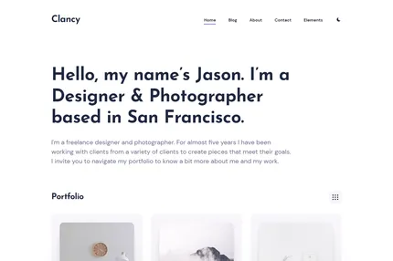 Screenshot of Clancy