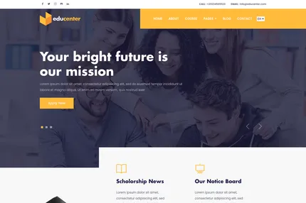Screenshot of Educenter Hugo