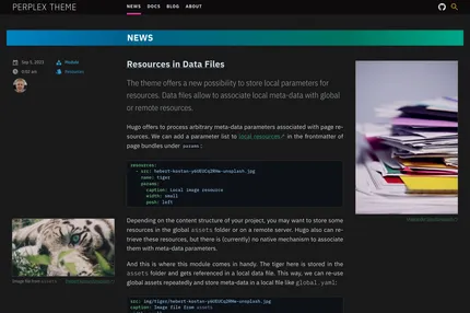 Screenshot of Perplex
