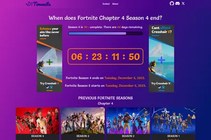 Screenshot of Timenite