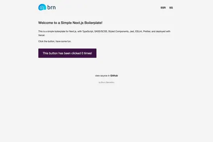 Nextjs Boilerplate Simple