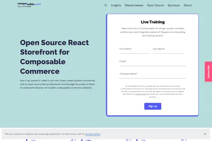Screenshot of Composable Ui