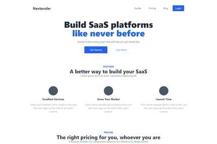 Screenshot of Nextacular