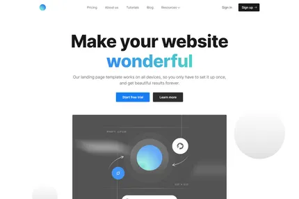 Screenshot of Simple