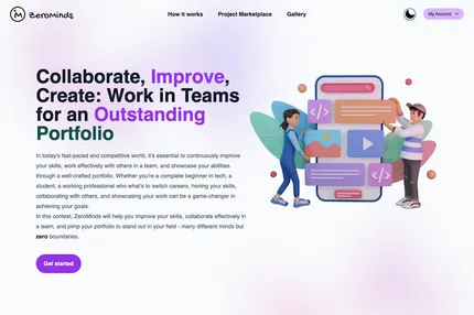 Screenshot of Zero Minds